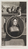 KG 14298
<br/>
Portret van Catharina van Aragón
<br/>
<em>Vermeulen, Cornelis Martinus (1654/1657- 1708/09)</em>